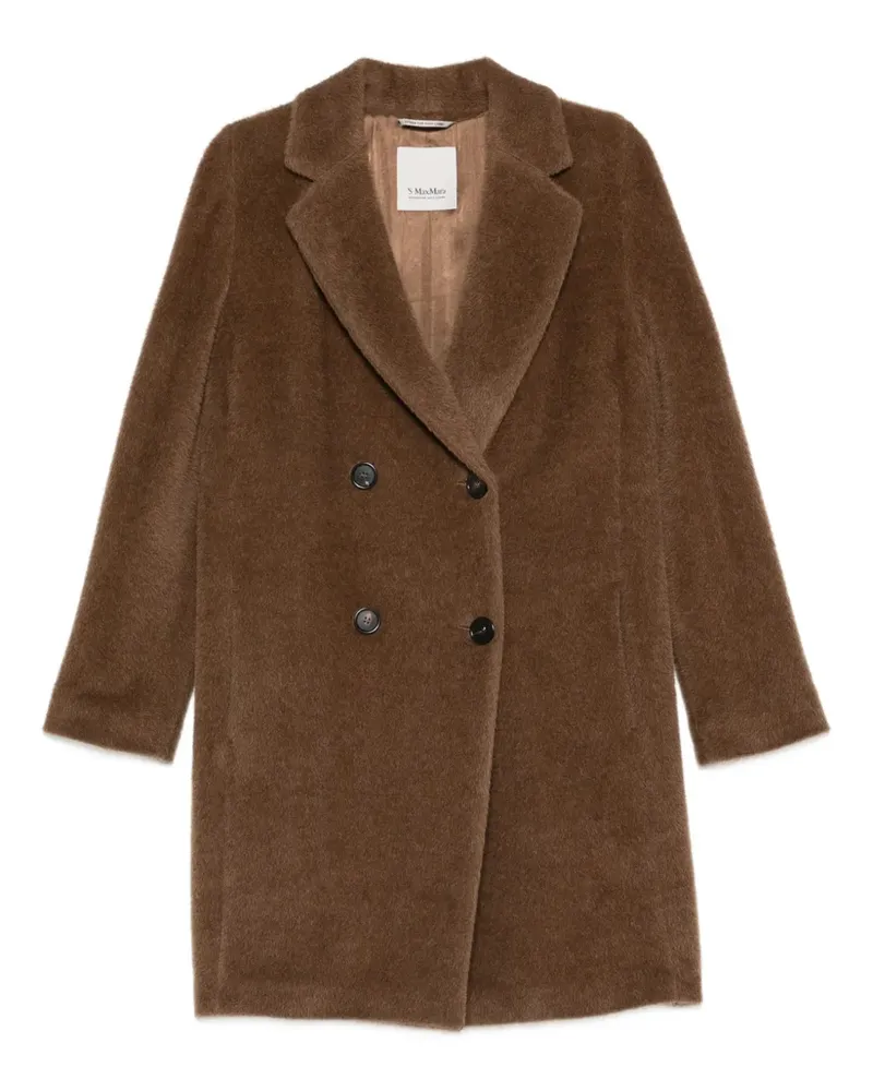 Max Mara Roseto double-breasted coat - Braun Braun