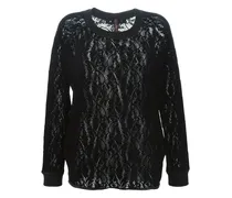 Assume' Spitzentop - Schwarz