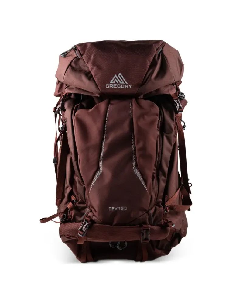 Gregory Deva 60 logo-print backpack - Rot Rot