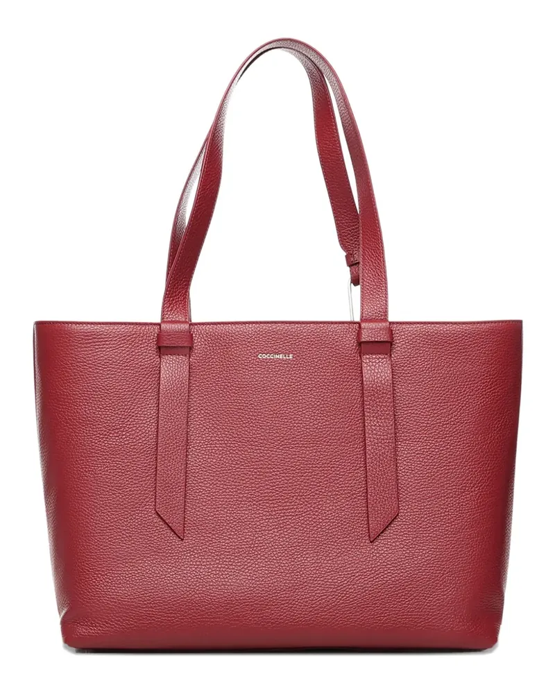 Coccinelle large Malory leather shoulder bag - Rot Rot