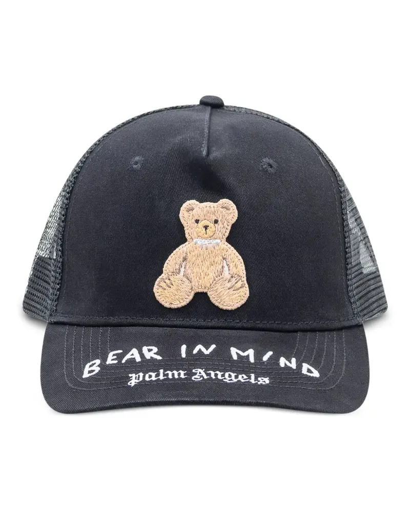 Palm Angels Bear in Mind Baseballkappe - Schwarz Schwarz