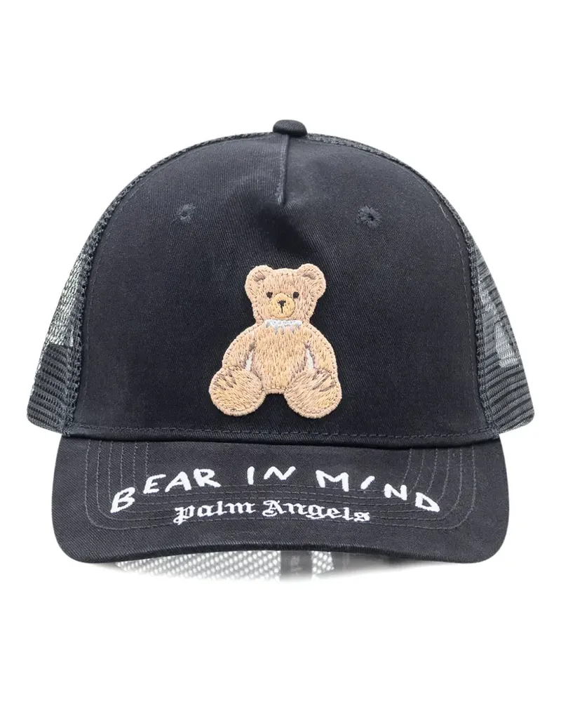 Palm Angels Bear in Mind Baseballkappe - Schwarz Schwarz
