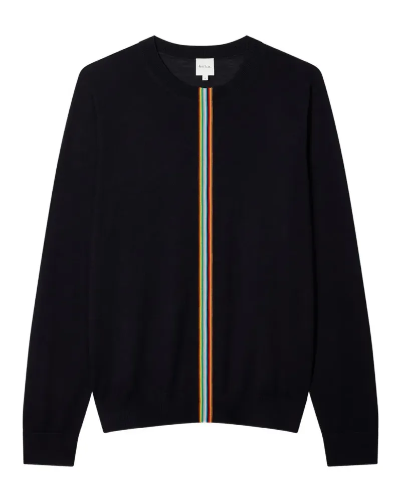 Paul Smith Signature Stripe Pullover mit Rundhalsausschnitt - Blau Blau