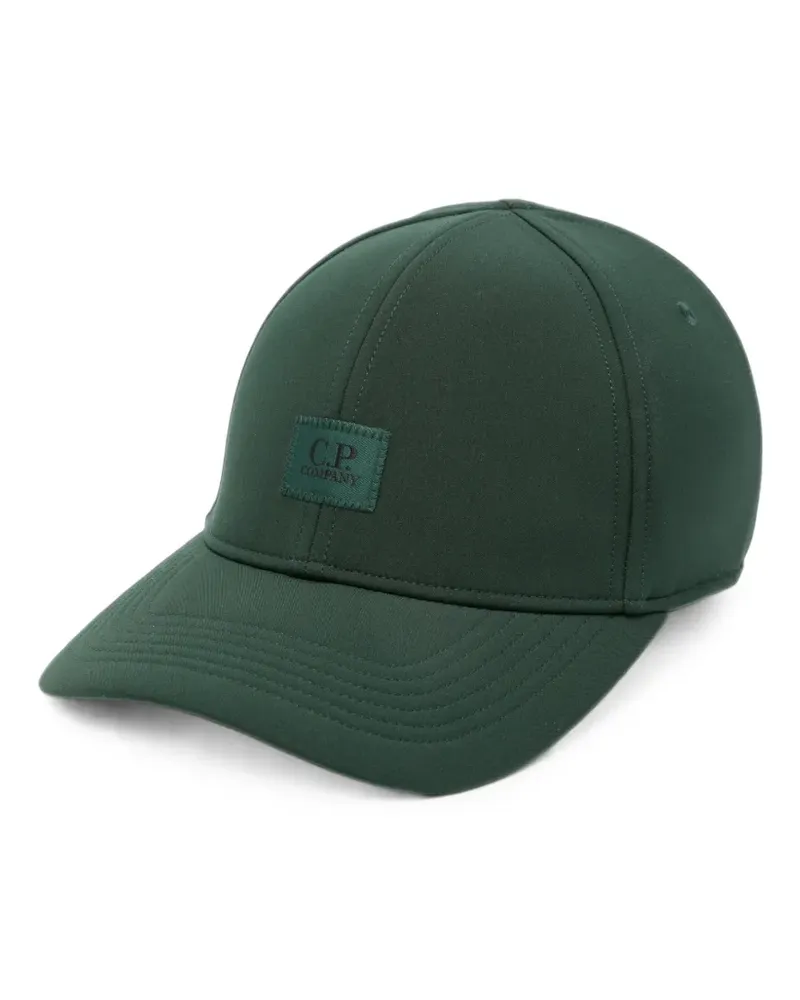 C.P. Company Baseballkappe mit Logo-Patch - Grün Grün