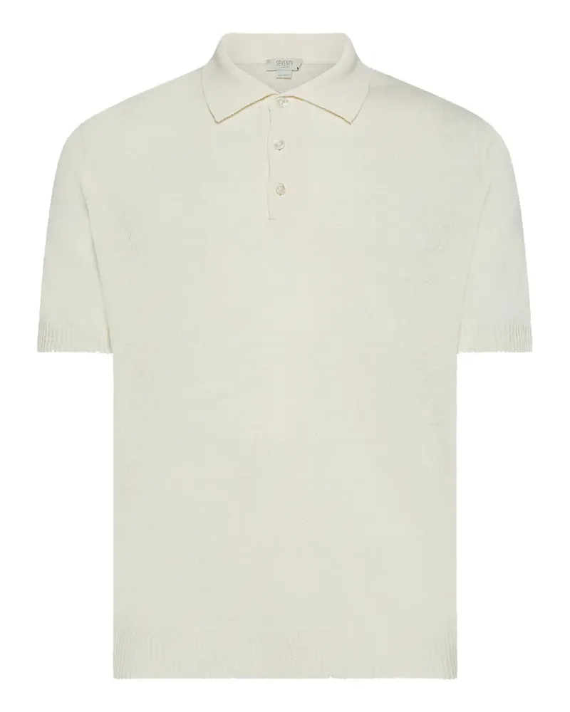 Seventy buttoned polo shirt - Nude Nude