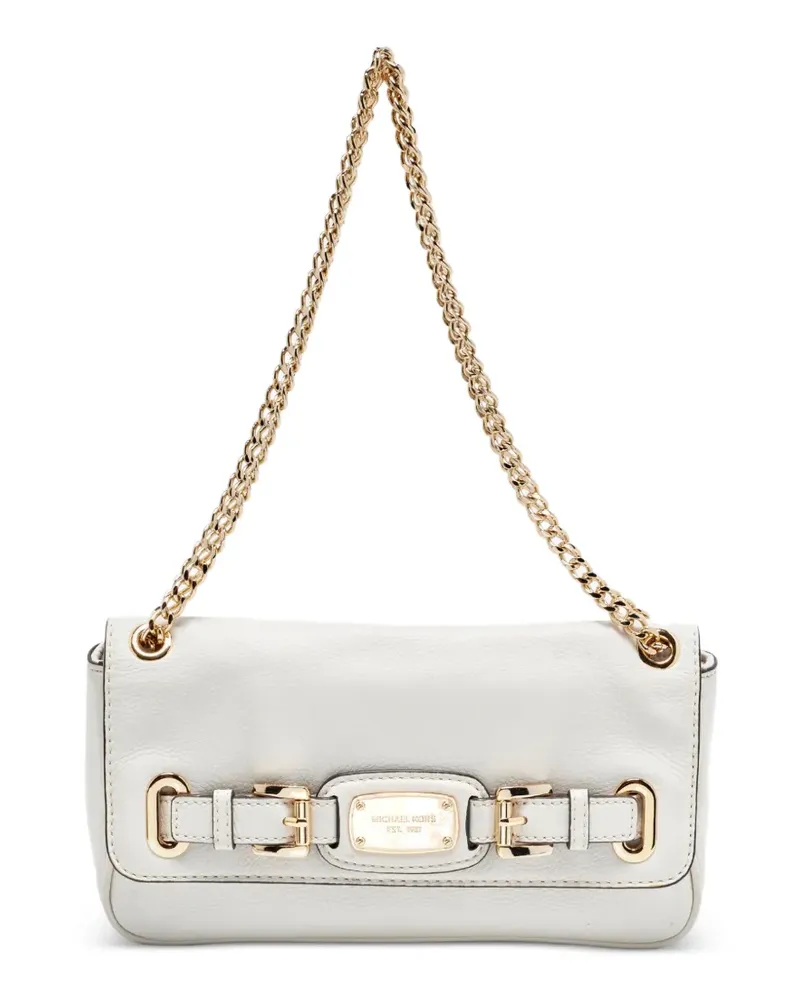 Michael Kors Hamilton Schultertasche - Weiß Weiß