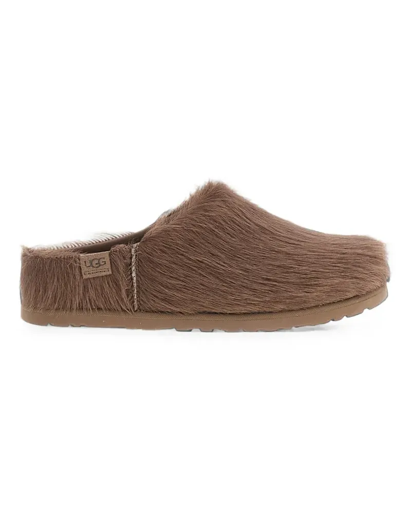 UGG Otzo calf-hair mules - Braun Braun