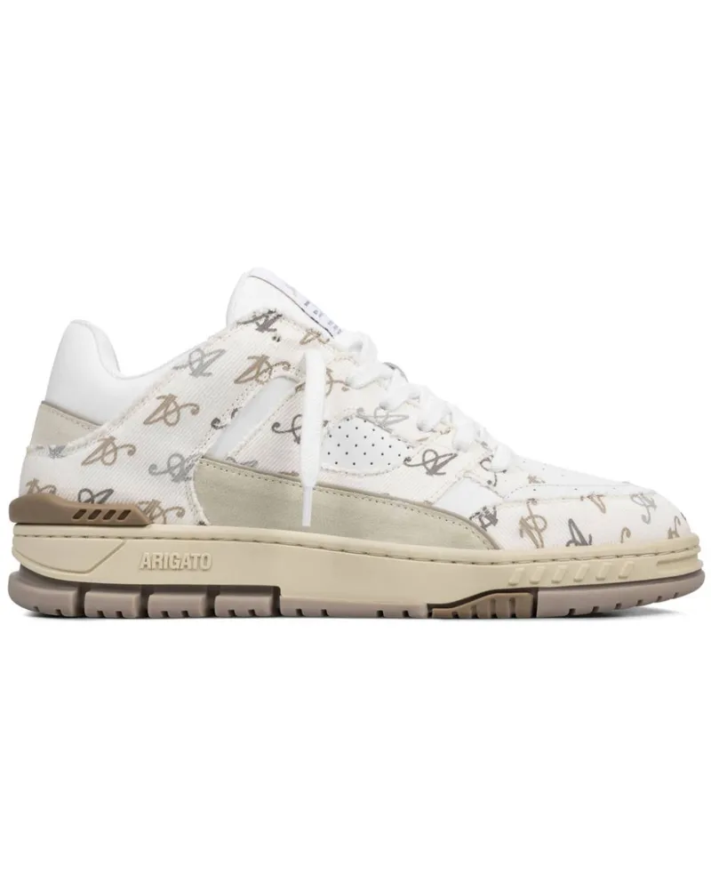 Axel Arigato 10yr Area Monogram Sneakers - Weiß Weiß