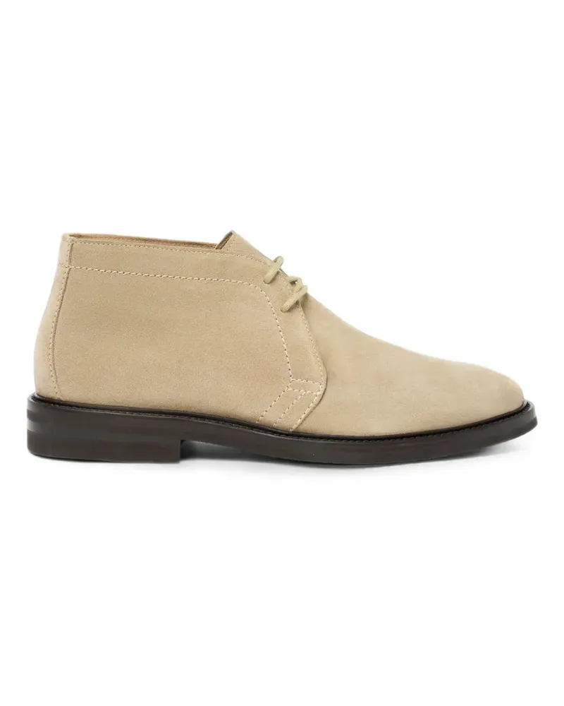 Scarosso Roger Chukka-Stiefel aus Wildleder - Nude Nude