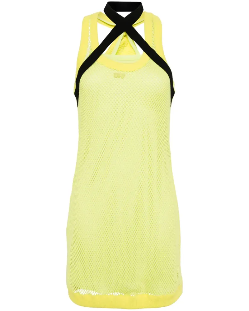 OFF-WHITE Ärmelloses Kleid - Gelb Gelb