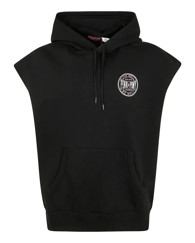 Ralph Lauren Ärmelloser Hoodie - Schwarz Schwarz