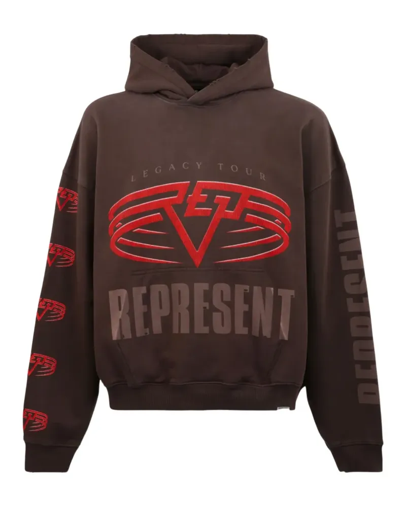 REPRESENT Legacy Tour Hoodie - Braun Braun