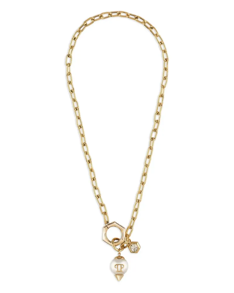 Philipp Plein Rhapsody Halskette mit Kristallen - Gold Gold