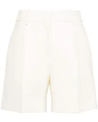 Ermanno Scervino Shorts aus Schurwolle Nude