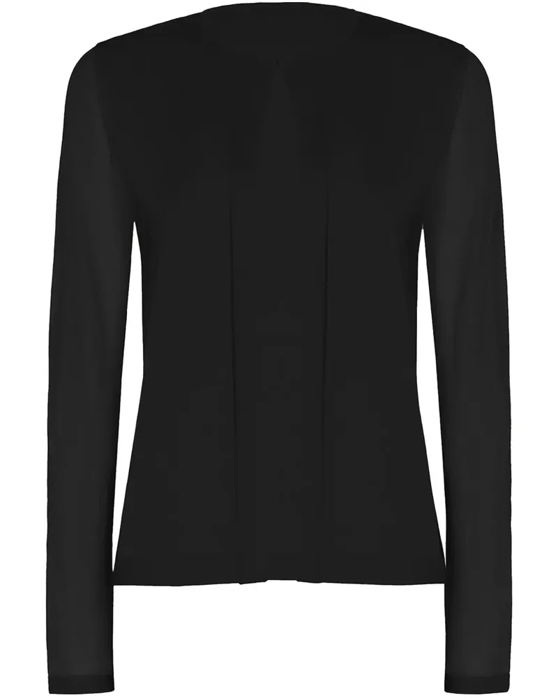 Wolford Gestrickter Cardigan - Schwarz Schwarz