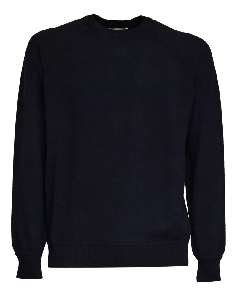 Filippo de Laurentiis raglan-sleeve crew-neck sweatshirt - Blau Blau