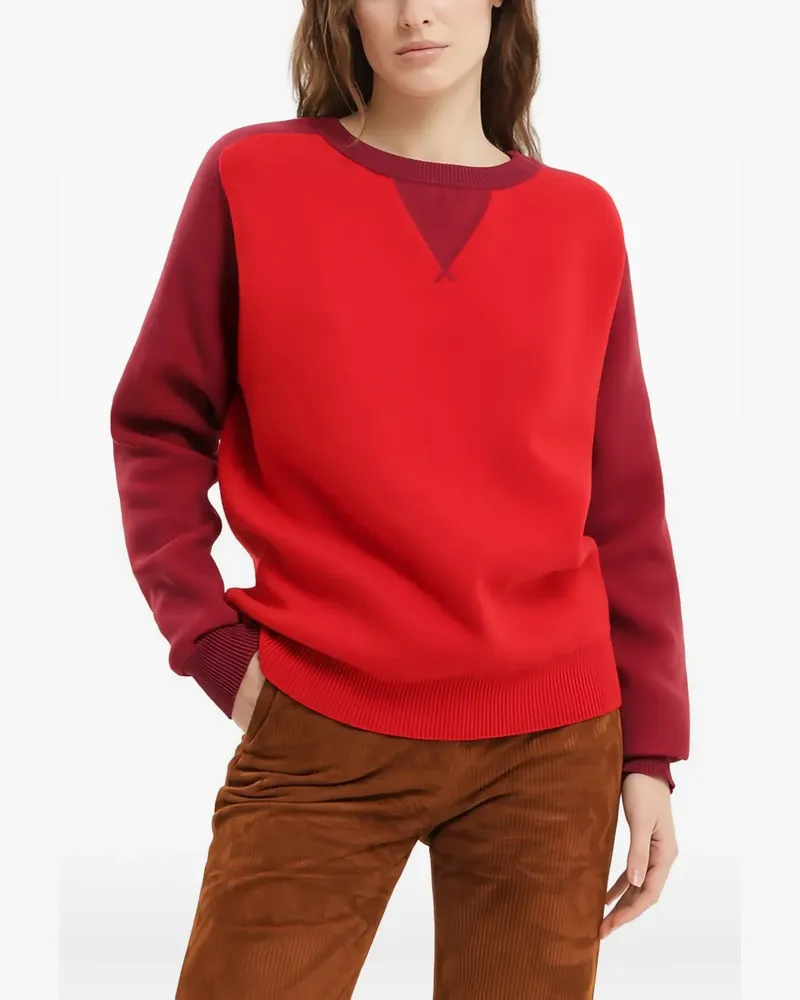 1989 STUDIO Pullover mit Rundhalsausschnitt - Rot Rot