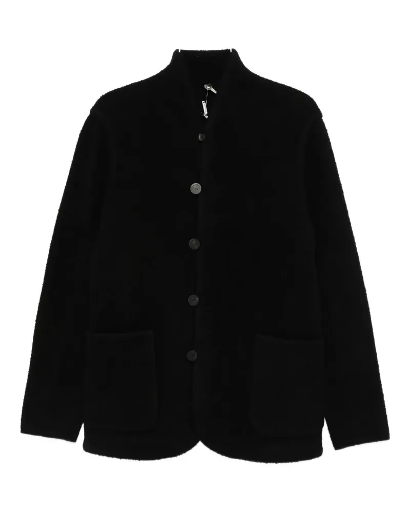Label Under Construction brushed-effect cardigan - Schwarz Schwarz