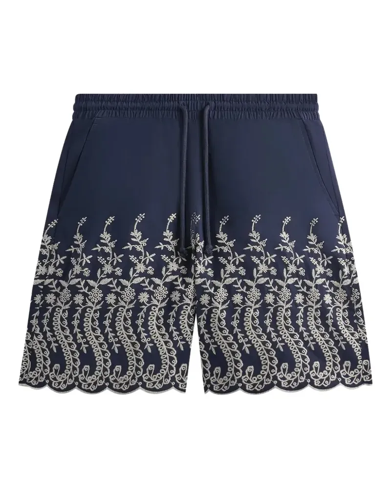 KITH Lewis floral shorts - Blau Blau