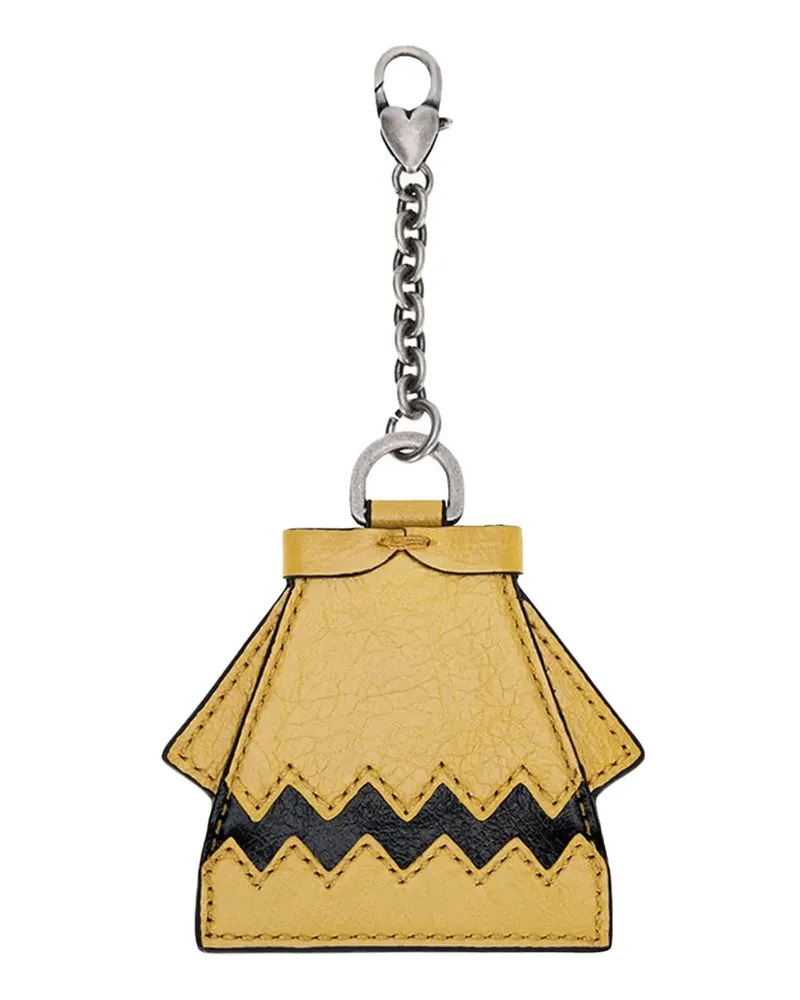 Marge Sherwood x PEANUTS™ Anhänger in Knitteroptik - Gelb Gelb