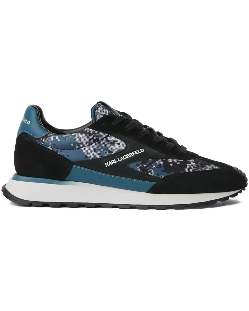 Karl Lagerfeld Sneakers mit Logo-Print - Schwarz Schwarz