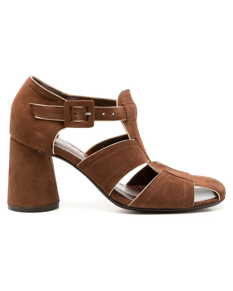 Sarah Chofakian Austin Sandalen 70mm - Braun Braun