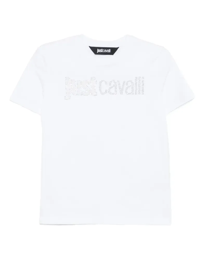 Just Cavalli T-Shirt mit Logo - Weiß Weiß