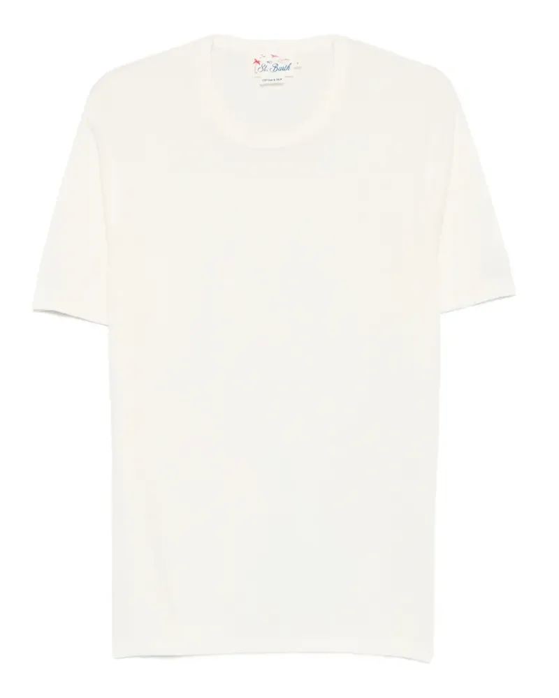 MC2 Saint Barth T-Shirt mit rundem Ausschnitt - Nude Nude