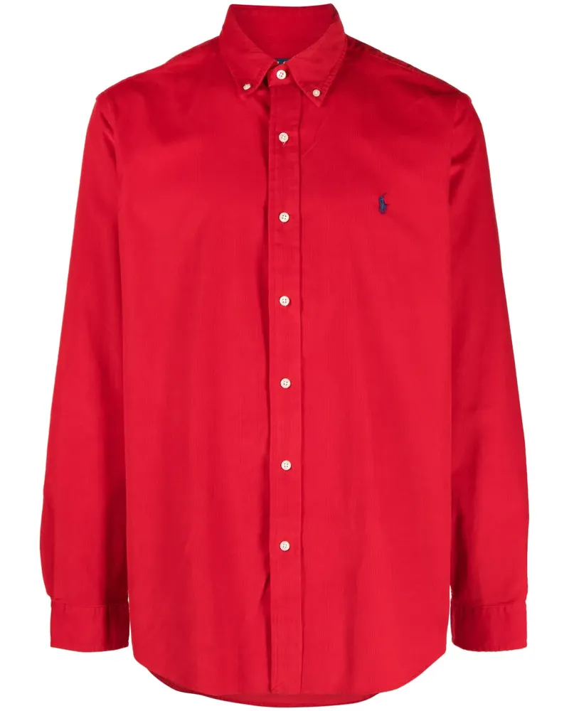 Ralph Lauren Hemd mit Logo-Stickerei - Blau Blau