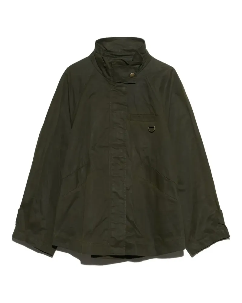 BIMBA Y LOLA Beschichtete Trenchjacke in A-Linie - Grün Grün