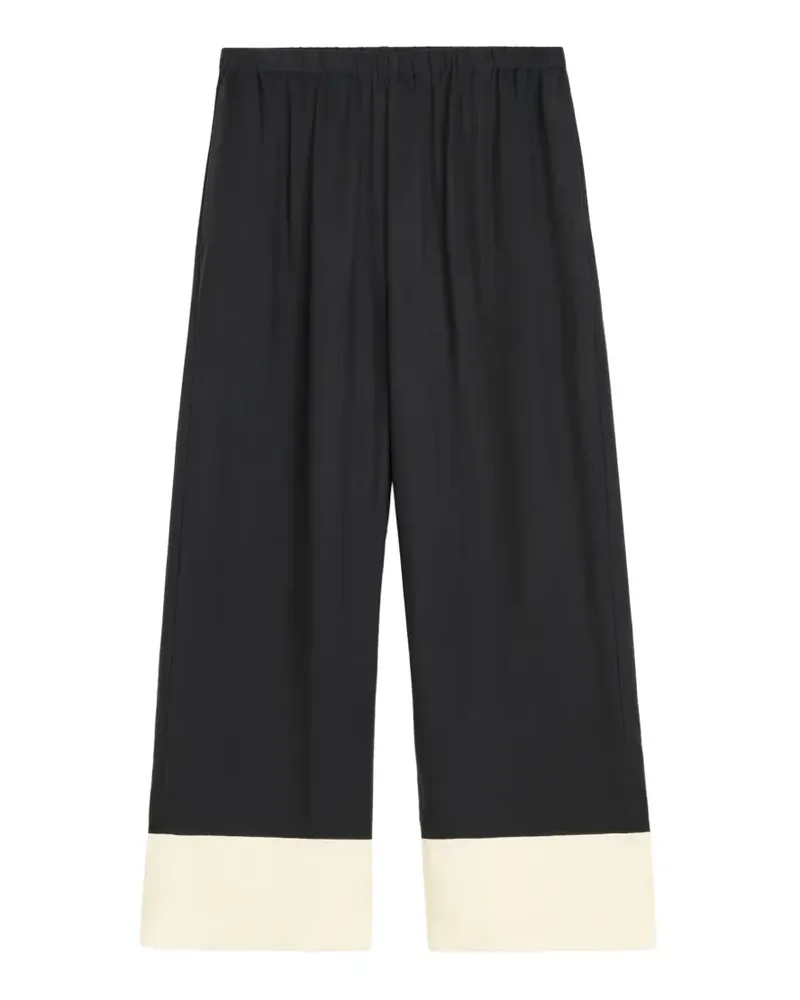 By Malene Birger block-colour trousers - Schwarz Schwarz
