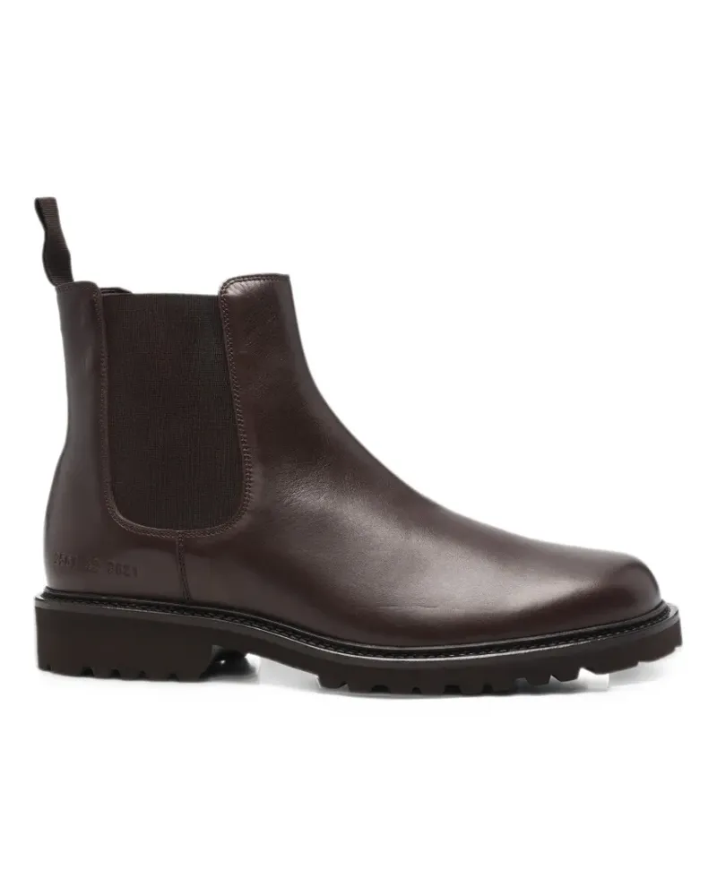 Common Projects round-toe Chelsea boots - Braun Braun
