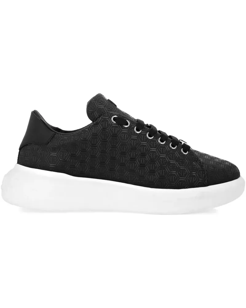 Philipp Plein Sneakers mit Monogramm - Schwarz Schwarz