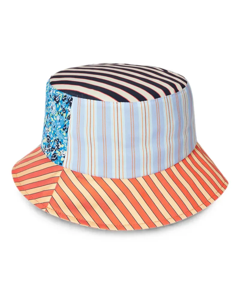 Paul Smith Fischerhut mit Blumen - Blau Blau