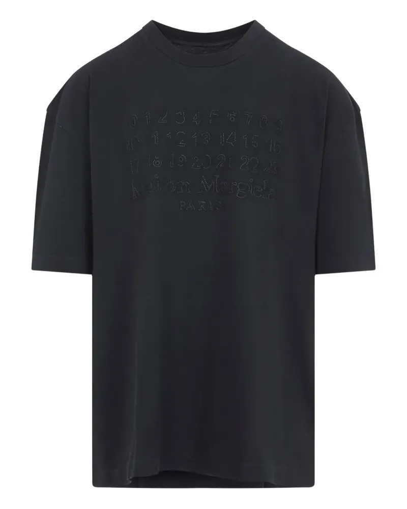Maison Margiela logo-detail T-shirt - Grau Grau