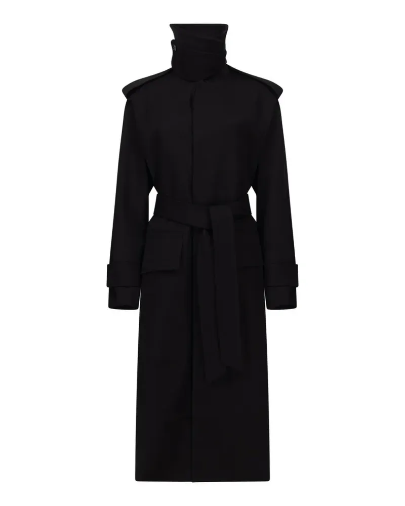 Victoria Beckham Philippa Trenchcoat - Schwarz Schwarz