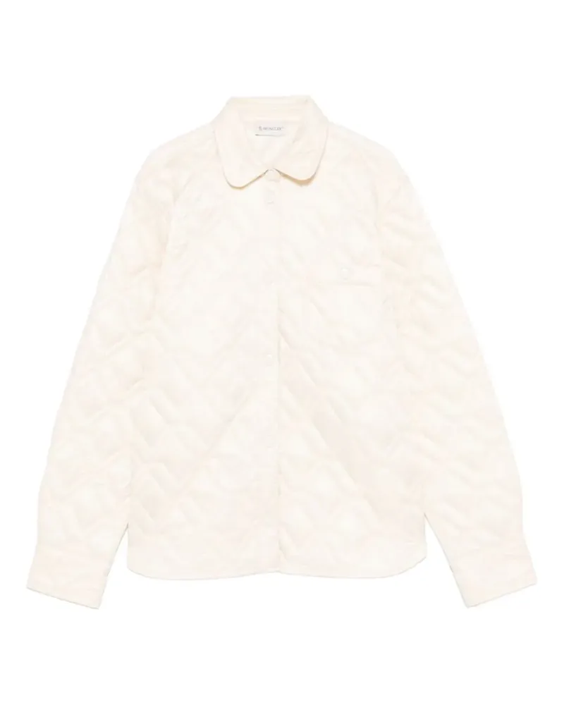 Moncler chest-pocket shirt - Nude Nude