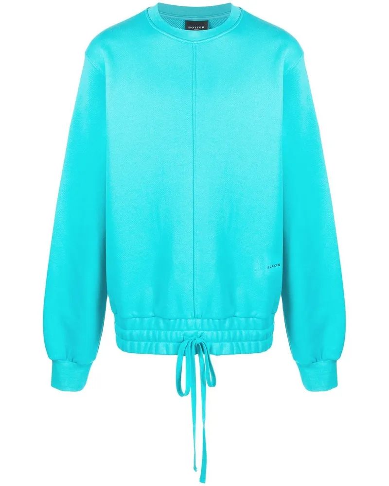 BOTTER Sweatshirt mit Kordelzug Blau