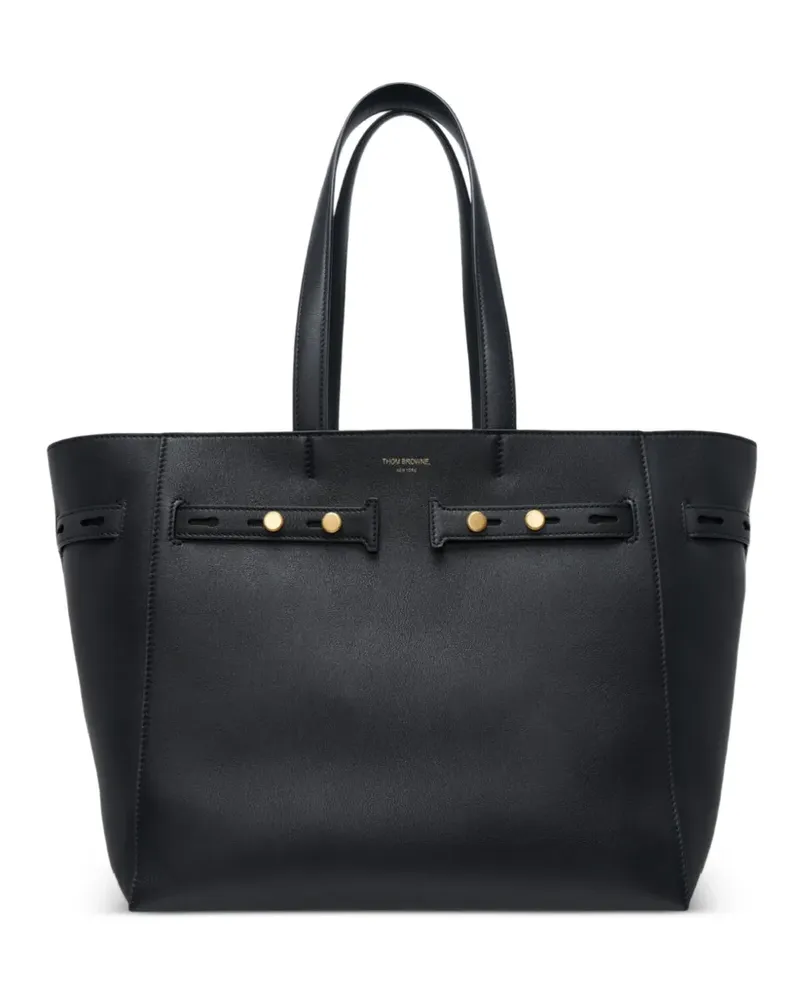 Thom Browne Cabas Tote Bag - Schwarz Schwarz