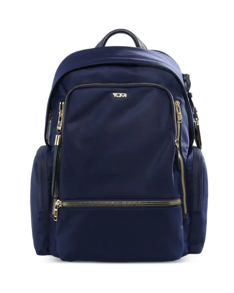 Tumi Celina logo-plaque zip-fastening backpack - Blau Blau