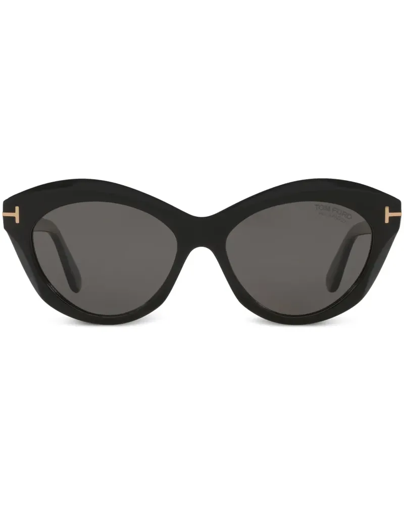 Tom Ford Toni Sonnenbrille - Schwarz Schwarz