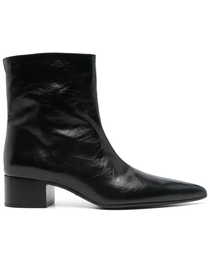 KHAITE Andee Stiefel 40mm - Schwarz Schwarz