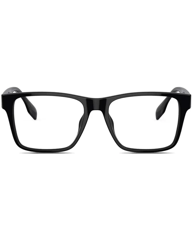 Burberry Brille mit eckigem Gestell - Schwarz Schwarz