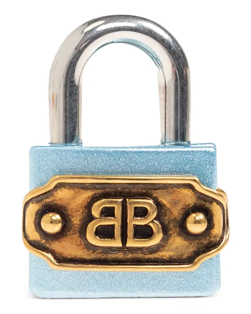 Balenciaga Kette mit Schloss - Blau Blau