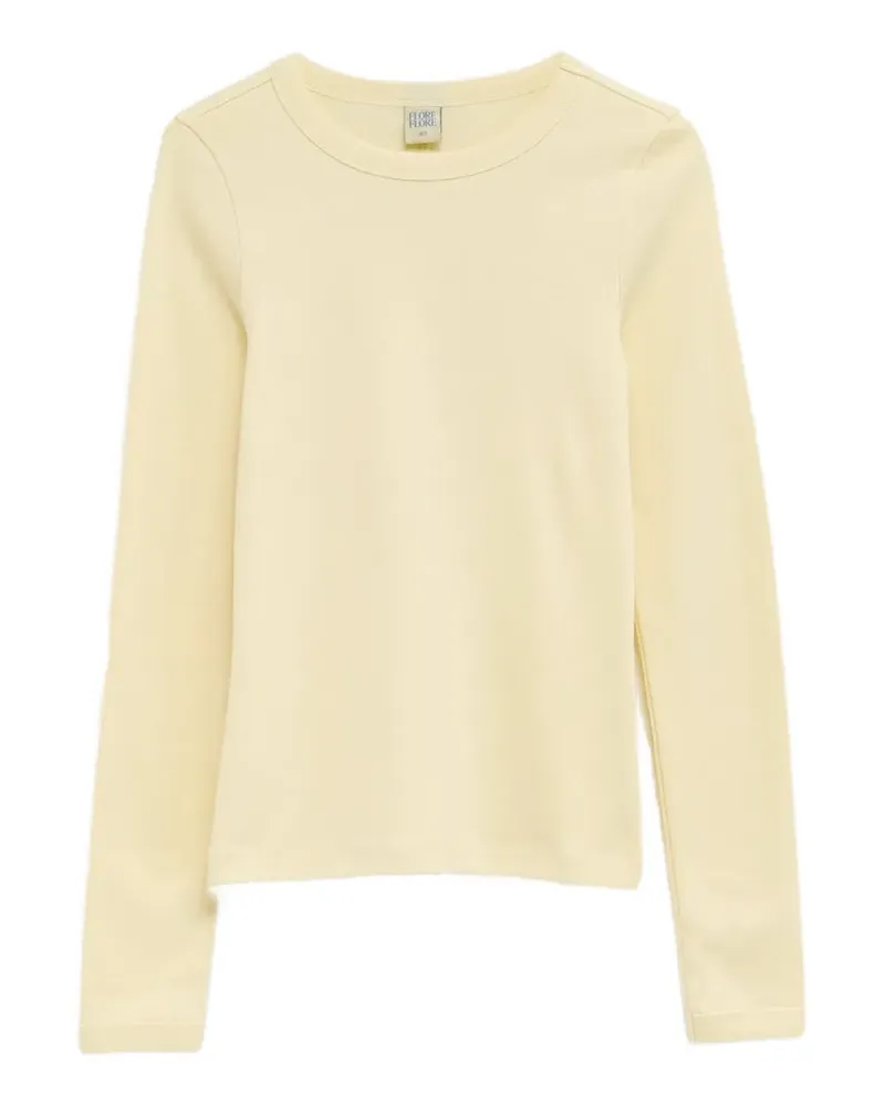 Flore Flore Max Langarmshirt - Gelb Gelb