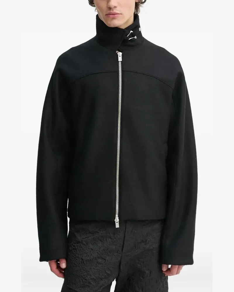 Heliot Emil Igneous Jacke mit Stehkragen - Schwarz Schwarz