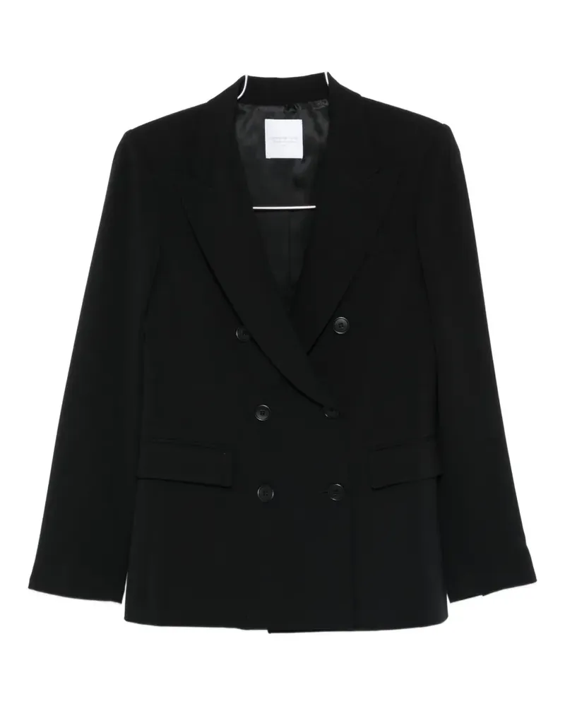 CENERE GB double-breasted blazer - Schwarz Schwarz