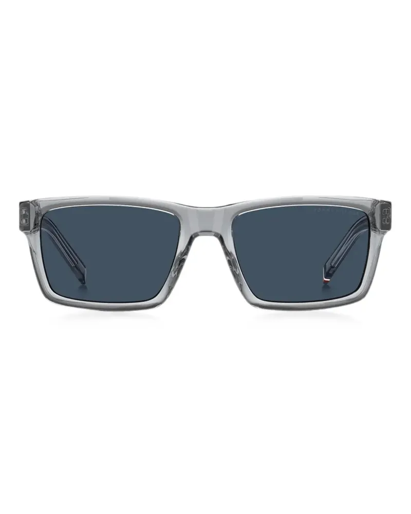 Tommy Hilfiger Sonnenbrille mit eckigem Gestell - Grau Grau