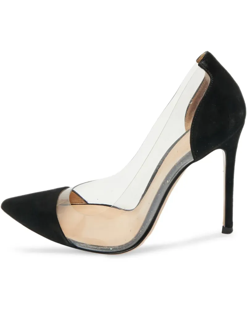 Gianvito Rossi Pumps mit Einsätzen - Schwarz Schwarz