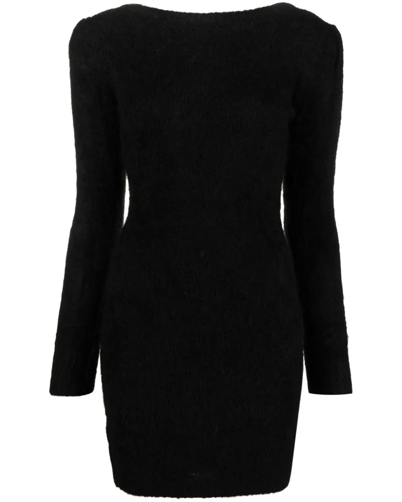 ba&sh Tunia Minikleid mit offenem Rücken - Schwarz Schwarz